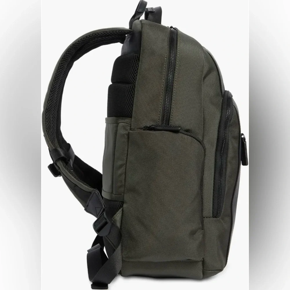Bonobos Ballistic Nylon Laptop Backpack Olive Green NWT GHB7160B $350